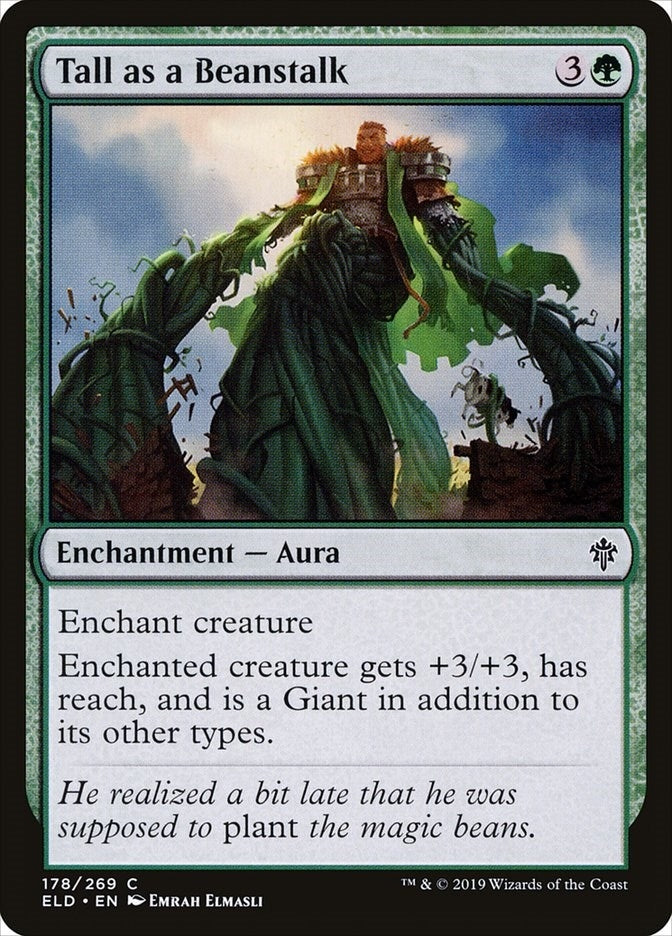 Image for Tall as a Beanstalk (178) [Throne of Eldraine]