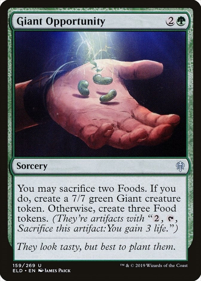 Image for Giant Opportunity (159) [Throne of Eldraine]
