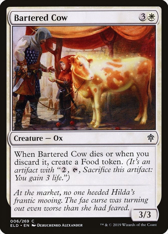 Image for Bartered Cow (6) [Throne of Eldraine]