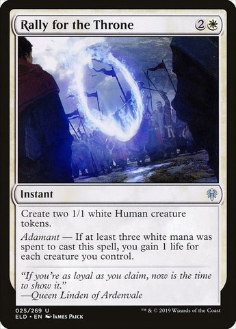 Image for Rally for the Throne (25) [Throne of Eldraine]