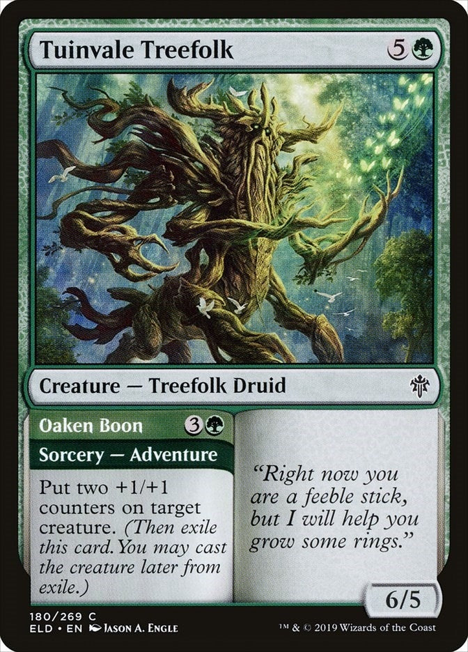 Image for Tuinvale Treefolk (180) [Throne of Eldraine]