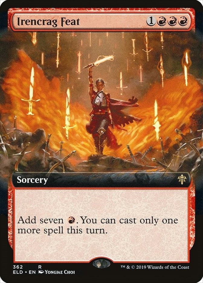 Image for Irencrag Feat (Extended Art) (362) [Throne of Eldraine]