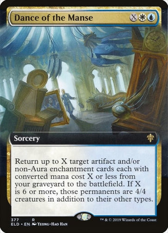 Image for Dance of the Manse (Extended Art) (377) [Throne of Eldraine]