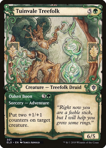 Image for Tuinvale Treefolk (Showcase) (301) [Throne of Eldraine]