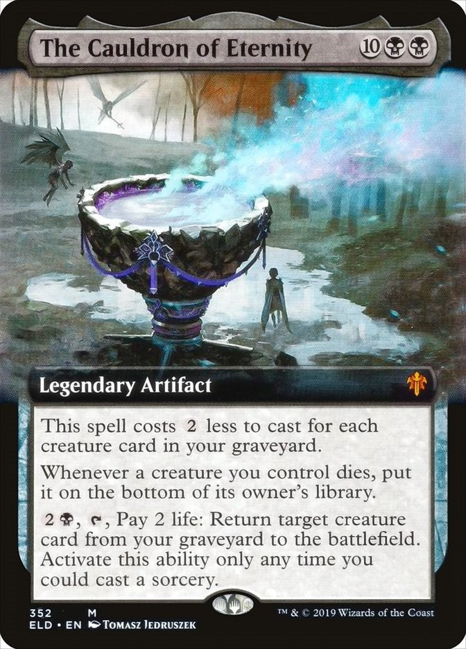 Image for The Cauldron of Eternity (Extended Art) (352) [Throne of Eldraine]
