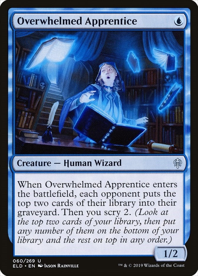 Image for Overwhelmed Apprentice (60) [Throne of Eldraine]