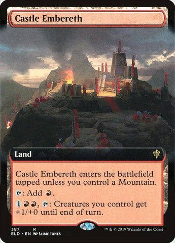 Image for Castle Embereth (Extended Art) (387) [Throne of Eldraine]