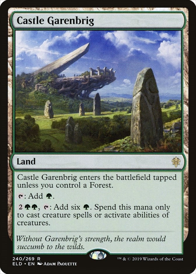 Image for Castle Garenbrig (240) [Throne of Eldraine]