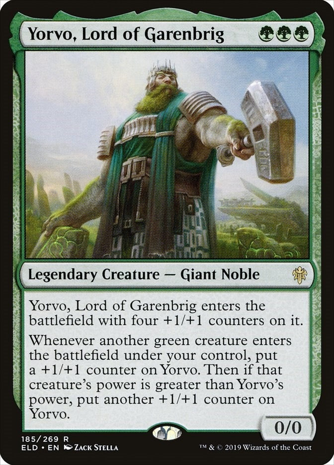 Image for Yorvo, Lord of Garenbrig (185) [Throne of Eldraine]