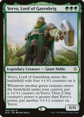 Image for Yorvo, Lord of Garenbrig (185) [Throne of Eldraine]