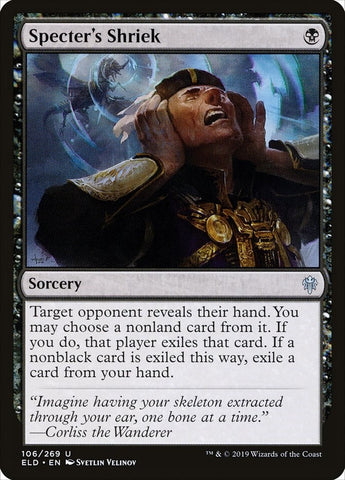 Image for Specter's Shriek (106) [Throne of Eldraine]