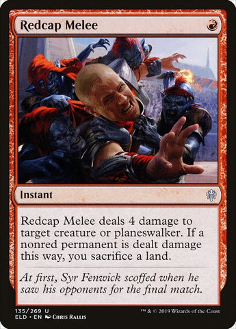 Image for Redcap Melee (135) [Throne of Eldraine]