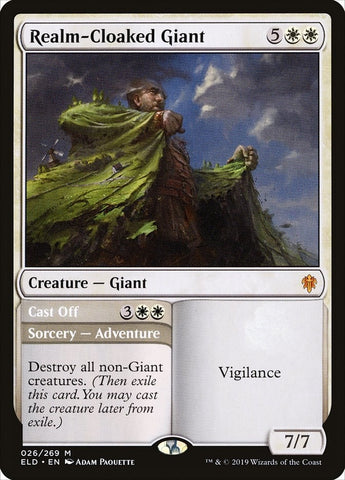 Image for Realm-Cloaked Giant (26) [Throne of Eldraine]