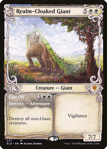 Image for Realm-Cloaked Giant (Showcase) (277) [Throne of Eldraine]