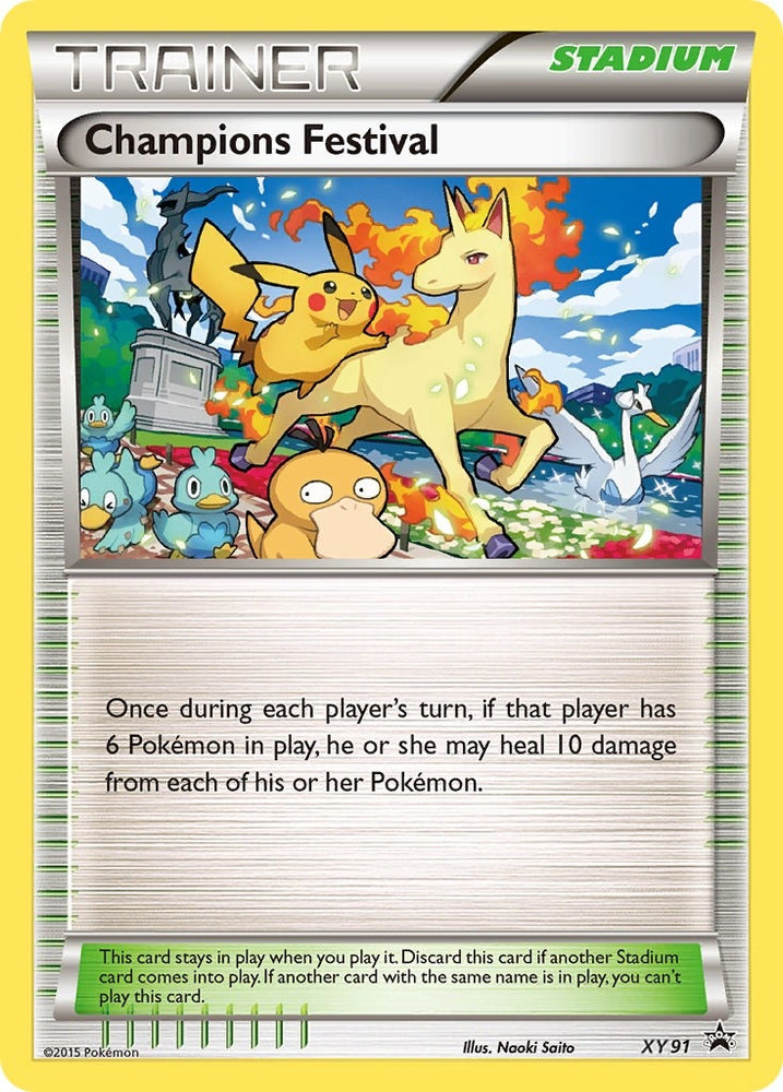 Image for Champions Festival (2015) (XY91) [XY Promos]