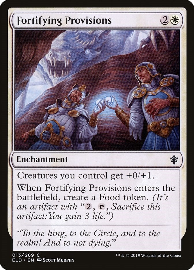 Image for Fortifying Provisions (13) [Throne of Eldraine]