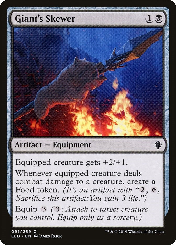 Image for Giant's Skewer (91) [Throne of Eldraine]