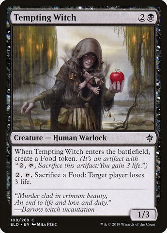Image for Tempting Witch (108) [Throne of Eldraine]