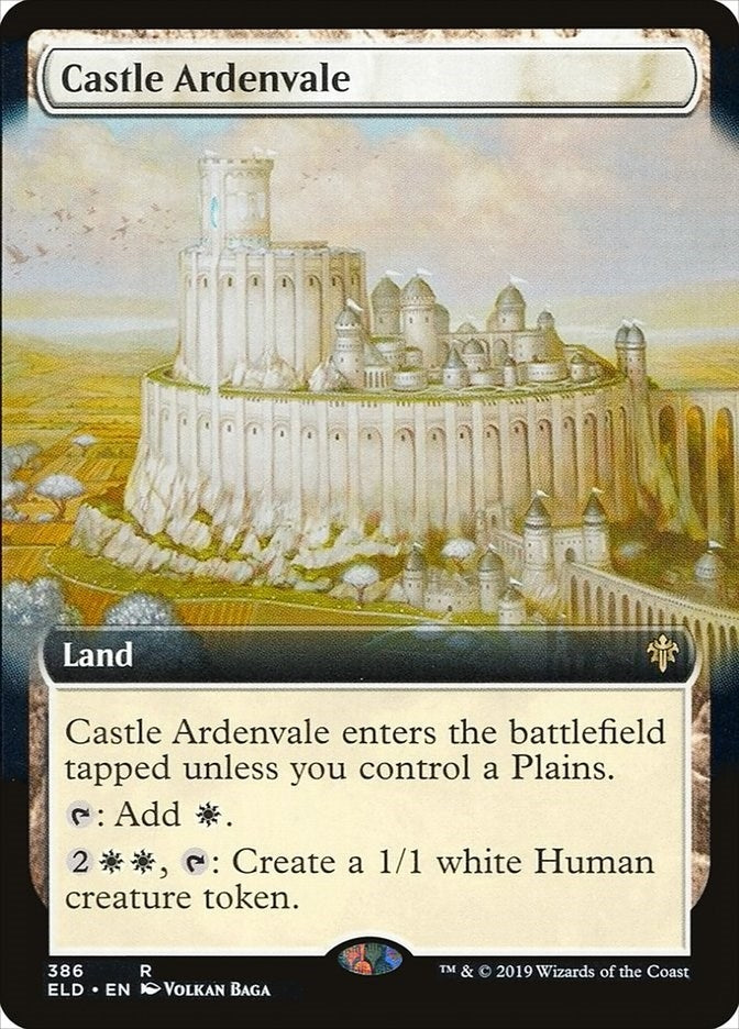 Image for Castle Ardenvale (Extended Art) (386) [Throne of Eldraine]