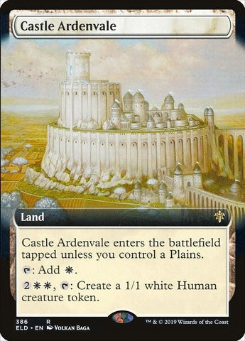 Image for Castle Ardenvale (Extended Art) (386) [Throne of Eldraine]