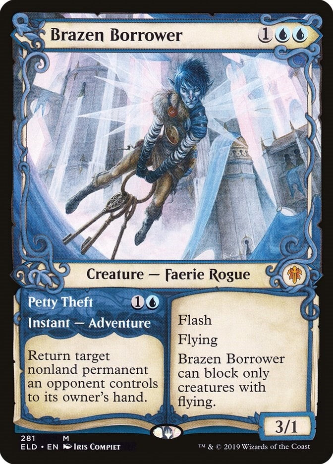 Image for Brazen Borrower (Showcase) (281) [Throne of Eldraine]