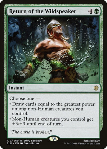Image for Return of the Wildspeaker (172) [Throne of Eldraine]
