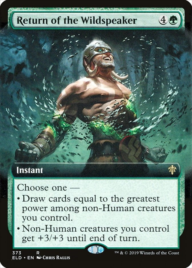 Image for Return of the Wildspeaker (Extended Art) (373) [Throne of Eldraine]