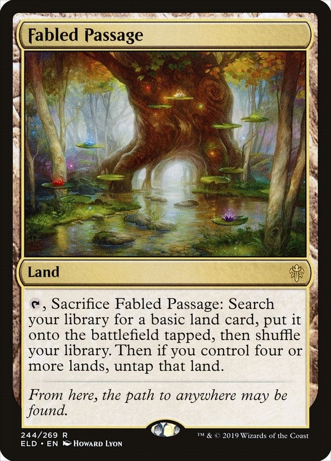 Image for Fabled Passage (244) [Throne of Eldraine]