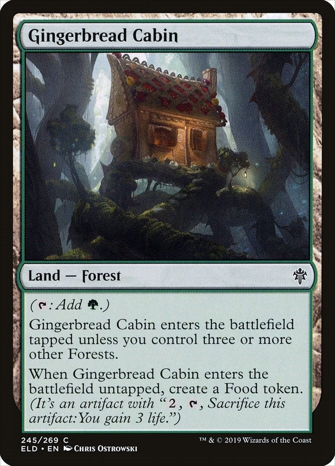 Image for Gingerbread Cabin (245) [Throne of Eldraine]