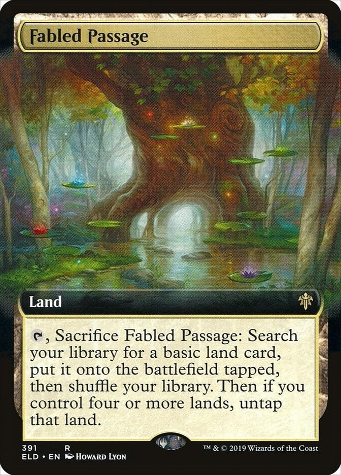 Image for Fabled Passage (Extended Art) (391) [Throne of Eldraine]
