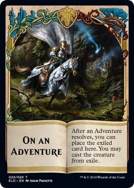 Image for Emblem - On An Adventure (20) [Throne of Eldraine]