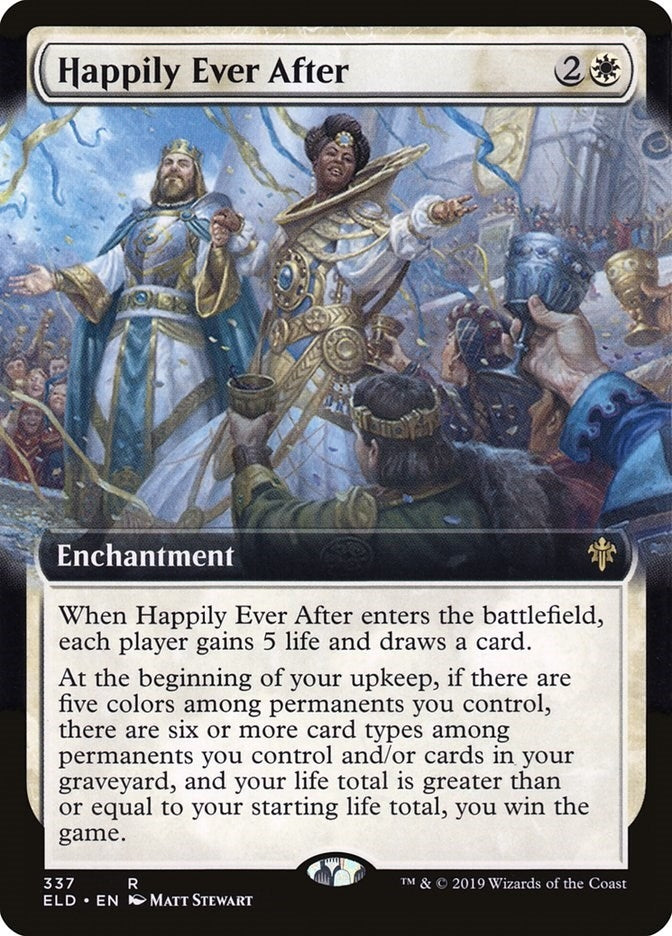 Image for Happily Ever After (Extended Art) (337) [Throne of Eldraine]