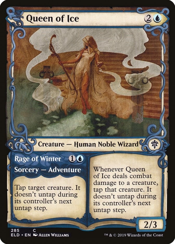Image for Queen of Ice (Showcase) (285) [Throne of Eldraine]