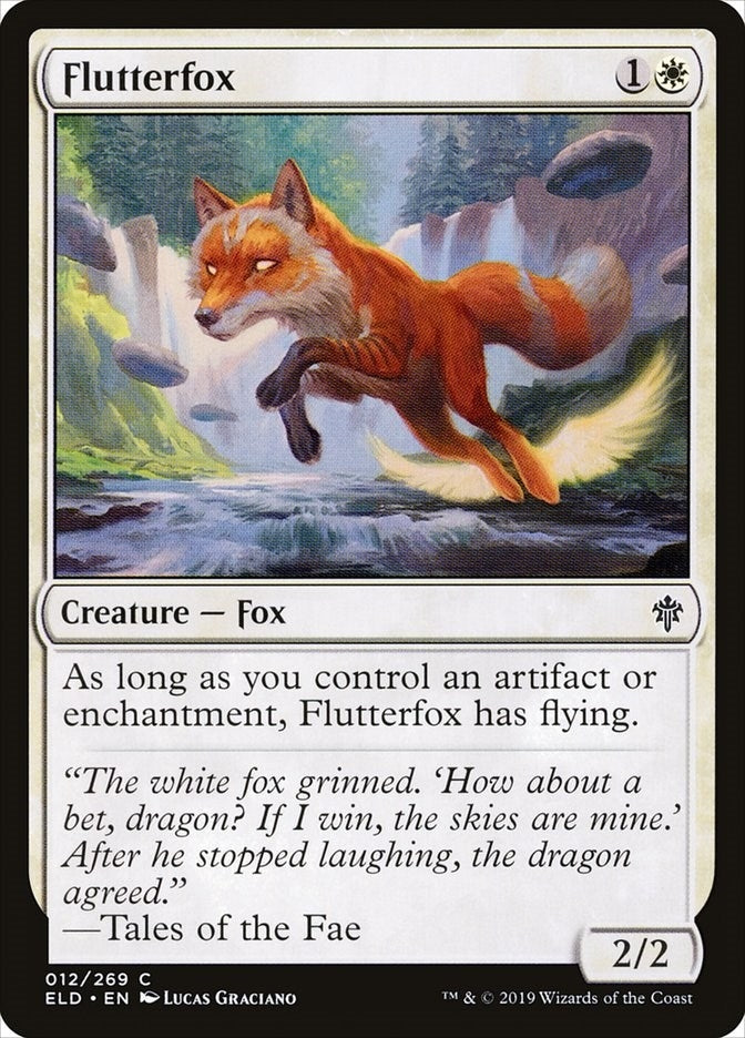 Image for Flutterfox (12) [Throne of Eldraine]