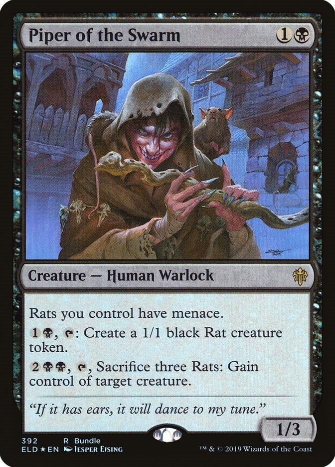 Image for Piper of the Swarm (ELD Bundle) (392) - Magic: The Gathering