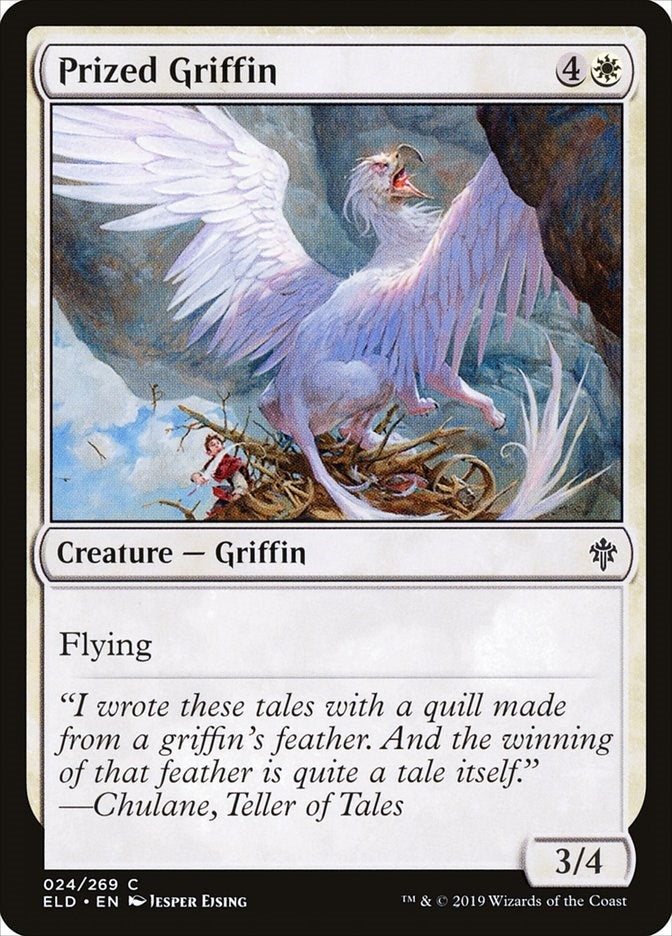 Image for Prized Griffin (24) [Throne of Eldraine]