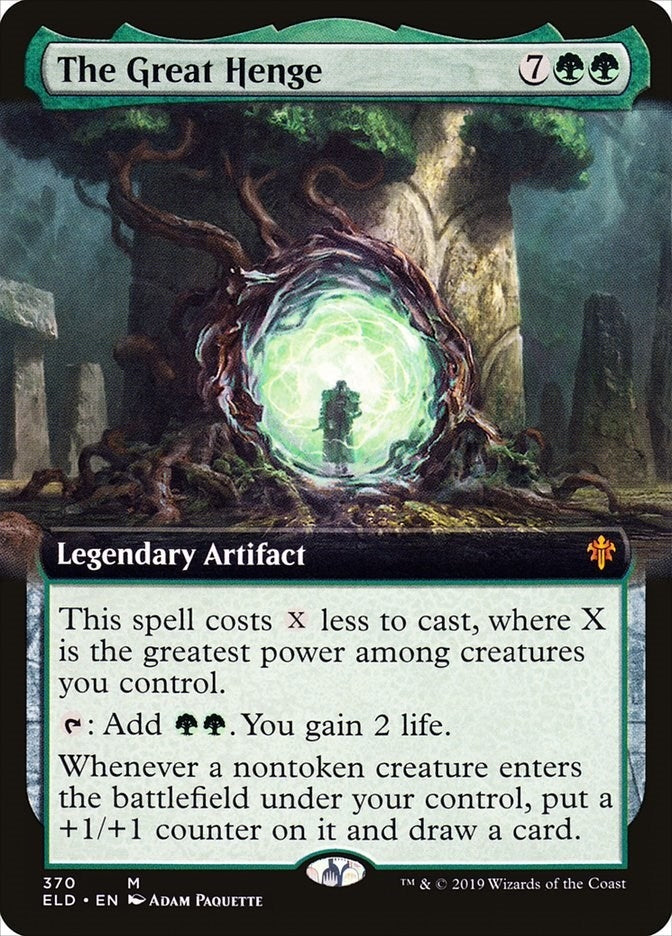 Image for The Great Henge (Extended Art) (370) [Throne of Eldraine]