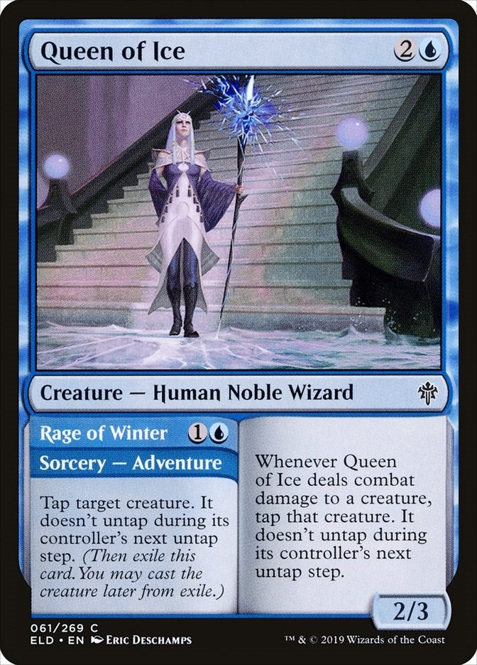 Image for Queen of Ice (61) [Throne of Eldraine]