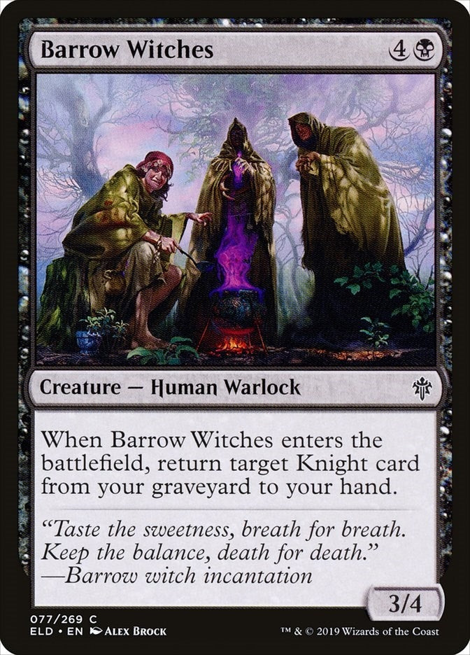 Image for Barrow Witches (77) [Throne of Eldraine]