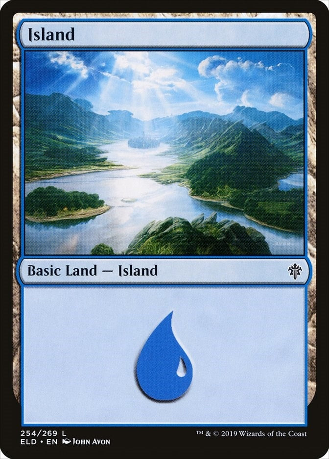 Image for Island (254) (254) [Throne of Eldraine]