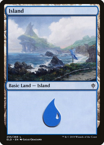 Image for Island (255) (255) [Throne of Eldraine]