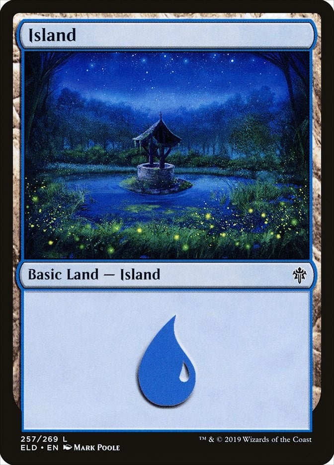 Image for Island (257) (257) [Throne of Eldraine]