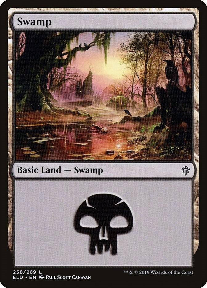 Image for Swamp (258) (258) [Throne of Eldraine]