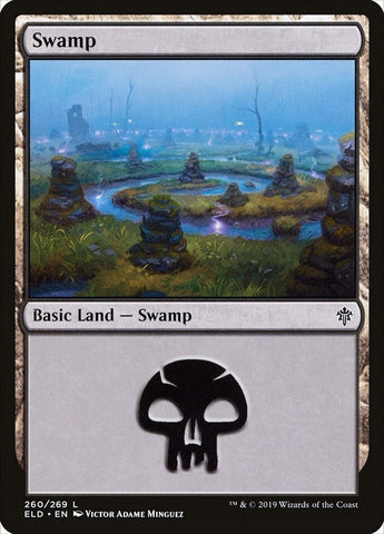 Image for Swamp (260) (260) [Throne of Eldraine]