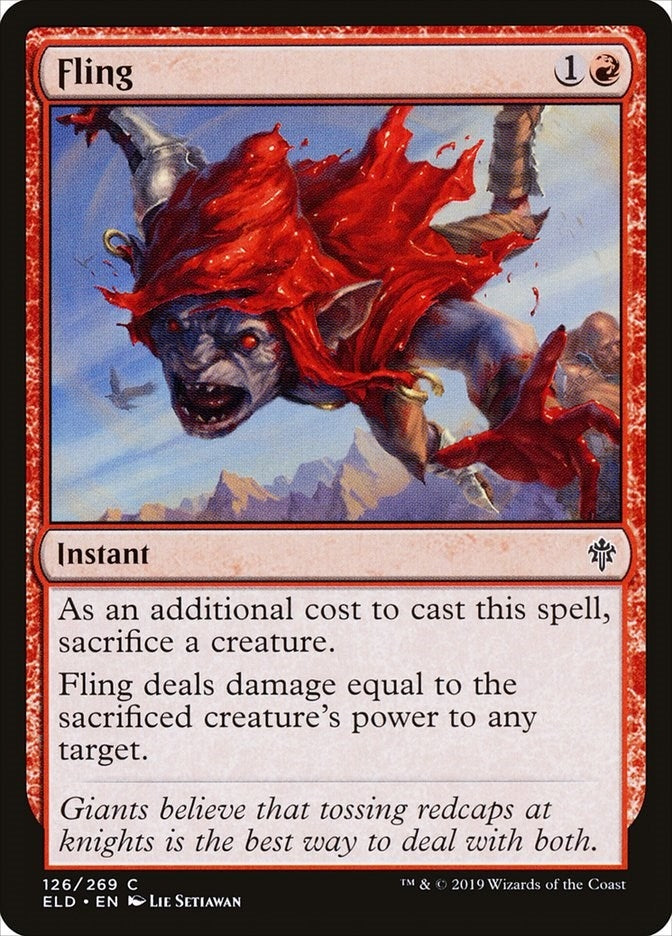 Image for Fling (126) [Throne of Eldraine]