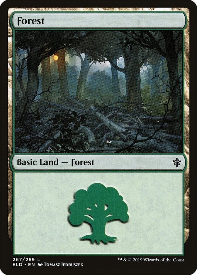 Image for Forest (267) (267) [Throne of Eldraine]