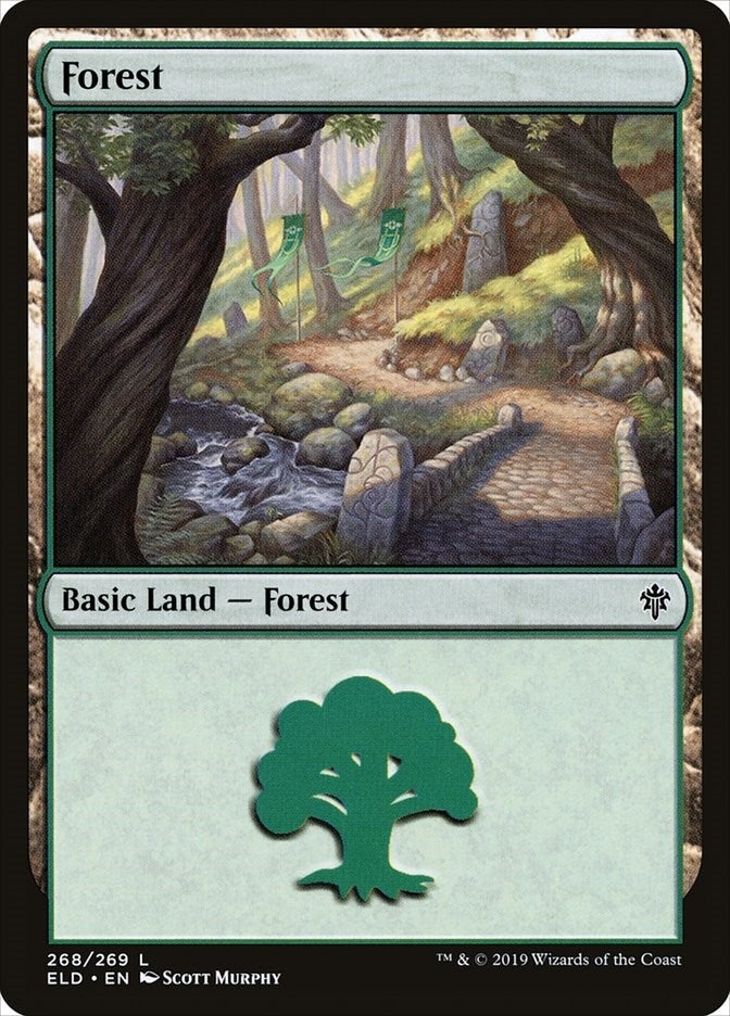 Image for Forest (268) (268) [Throne of Eldraine]