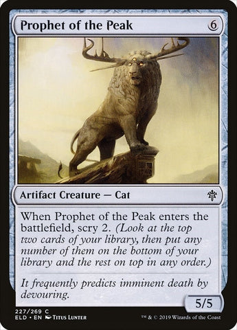 Image for Prophet of the Peak (227) - Magic: The Gathering