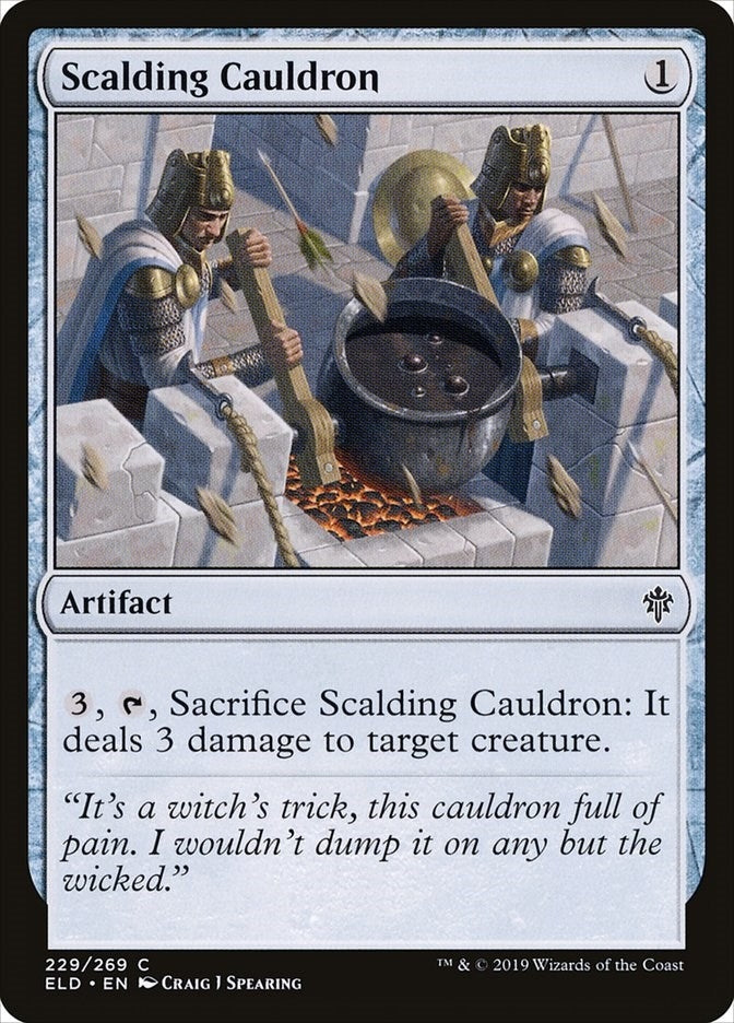 Image for Scalding Cauldron (229) [Throne of Eldraine]