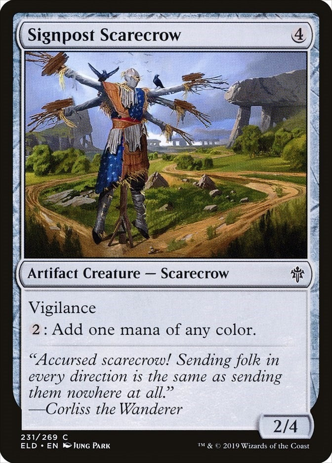 Image for Signpost Scarecrow (231) [Throne of Eldraine]